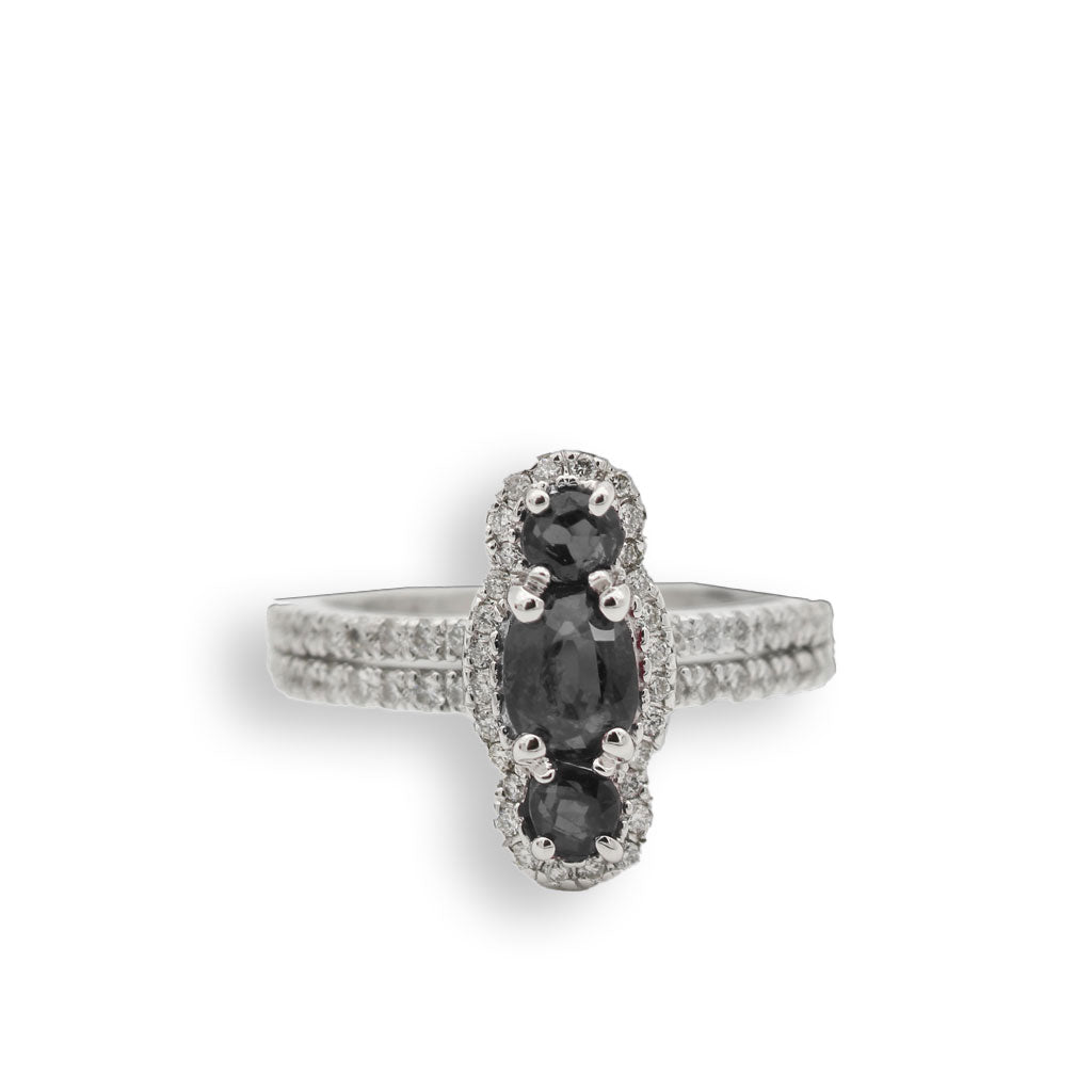 OPULENCE SOLITAIRE ONYX NOIR