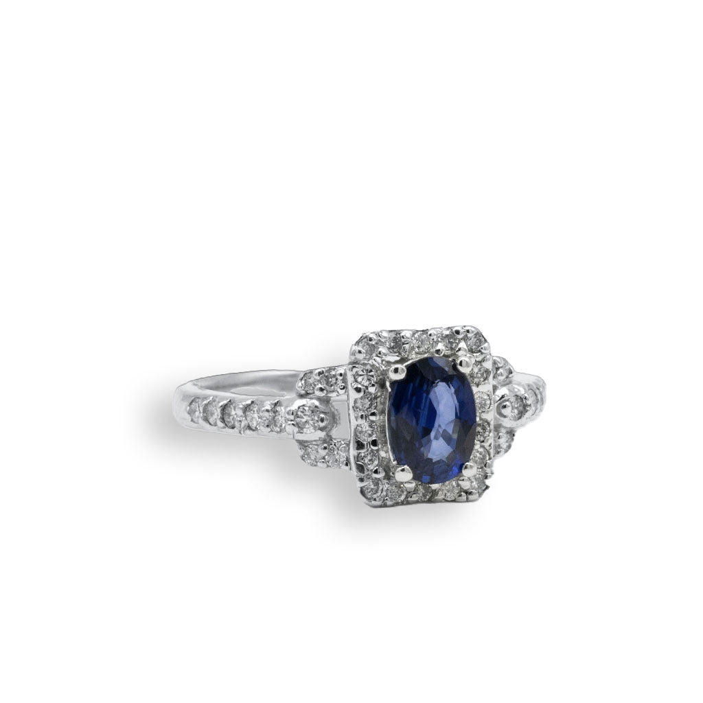 OPULENCE GEMME BLEU RING