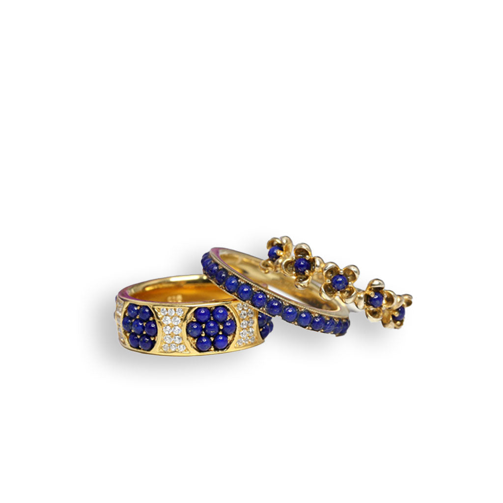 OPULENCE TOUCHE ROYALE RING STACK